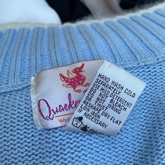 Quacker Factory Snowflake Embroidered Beaded Knit Xmas Sweater Zippered Jacket - Picture 11 of 12